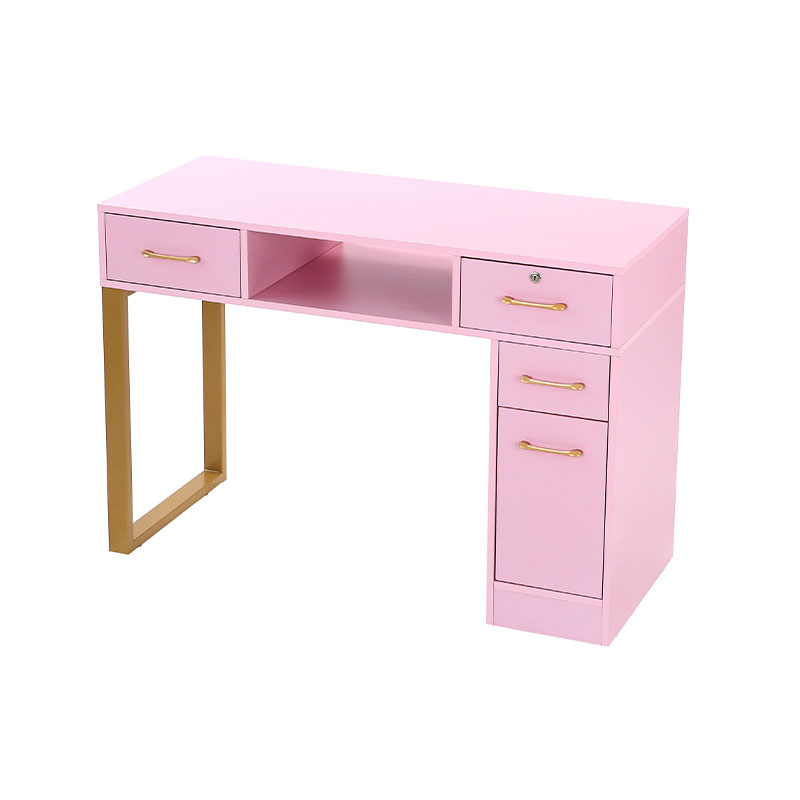 HZ2091 / HZ2091H Versatile manicure station with storage cabinet & drawers