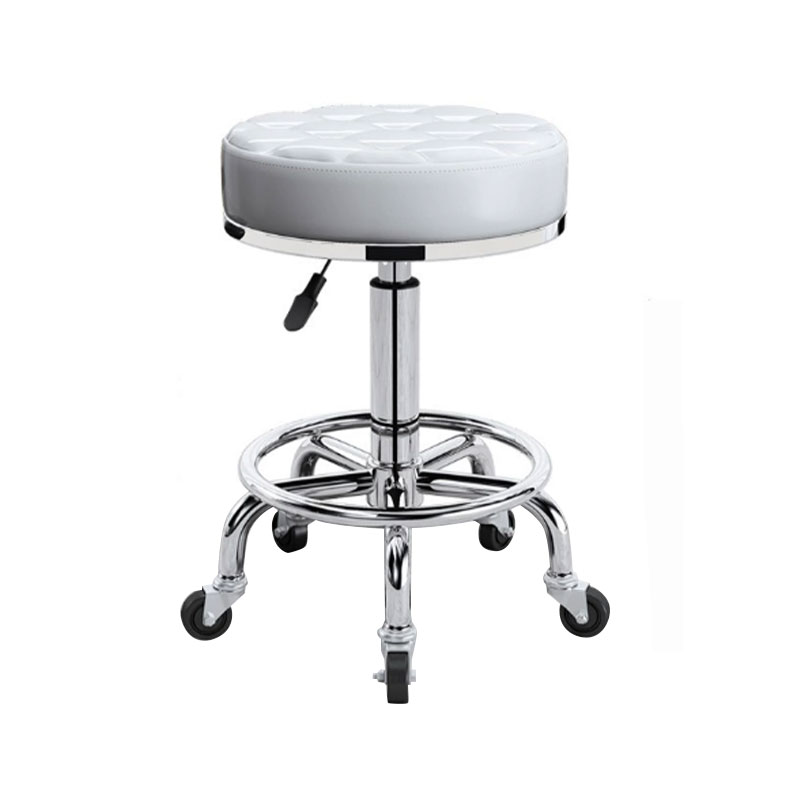 HZ6004Z Grey adjustable round technician stool