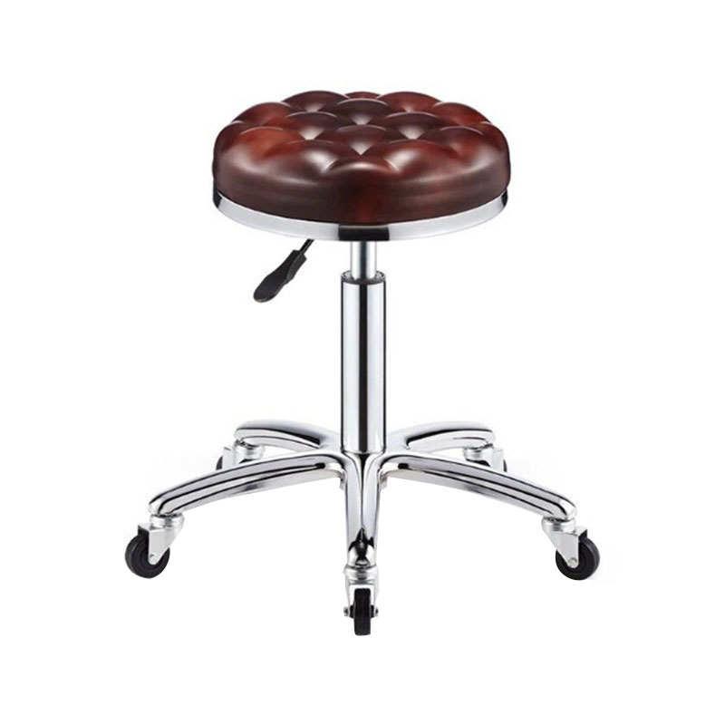 HZ6014Z Five-claw base height adjustable rolling stool