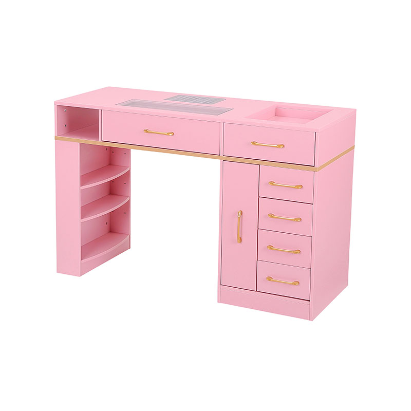 HZ2047B / HZ2047BP Manicure table nail station for nail tech