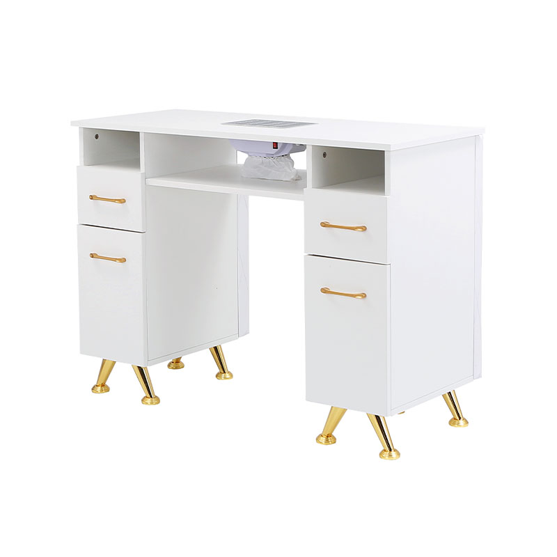 HZ2051 / HZ2051W / HZ2051BK / HZ2051H Multi-purpose manicure table with drawers