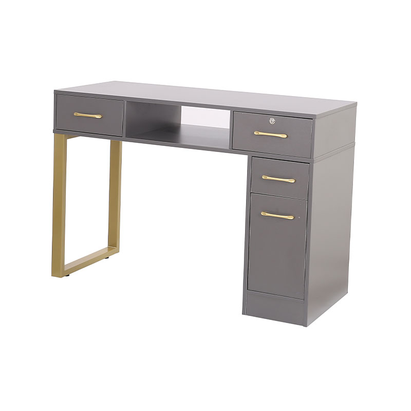 HZ2091 / HZ2091H Versatile manicure station with storage cabinet & drawers