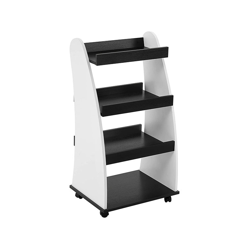 HZ2035 4-Tier rolling hair salon cart with storage
