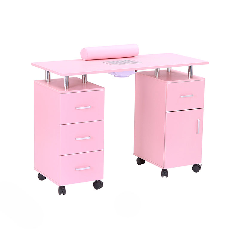 HZ2051BW / HZ2051BP Nail table beauty salon tech station