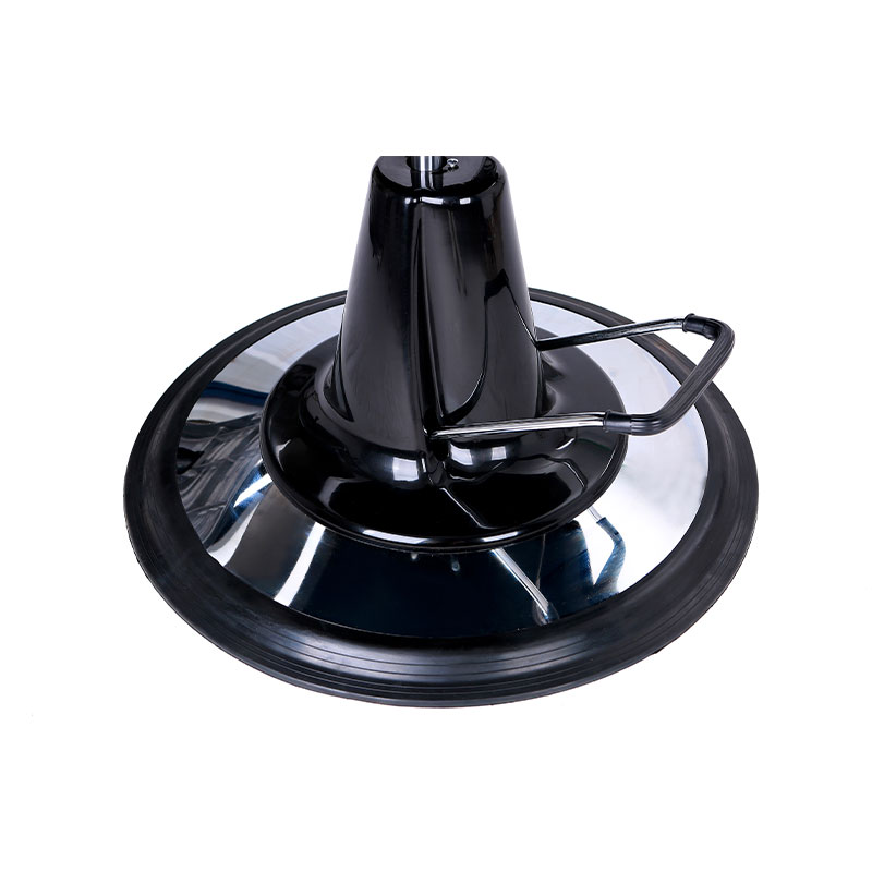 HZ22DY Vintage barber chair hydraulic pump with sliver base