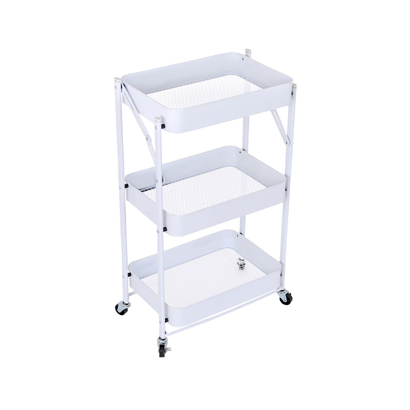 HZ2060B / HZ2060P / HZ2060W Mobile folding multi-functional salon shelf