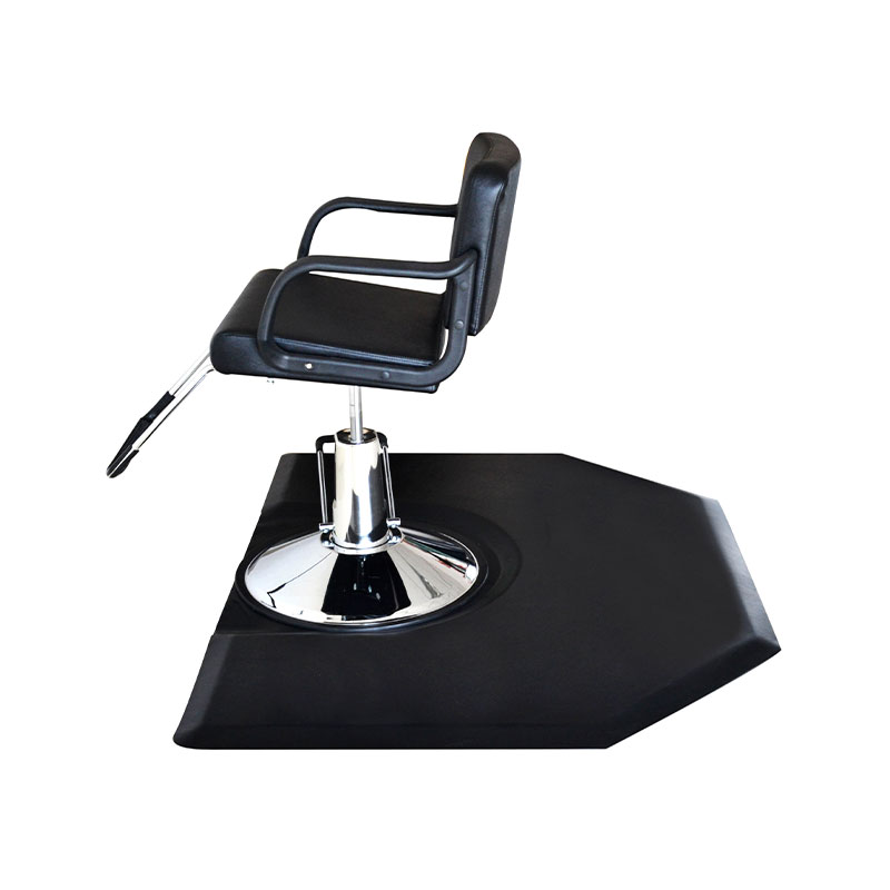 HZ4050H78 Barber floor matt with square cut out
