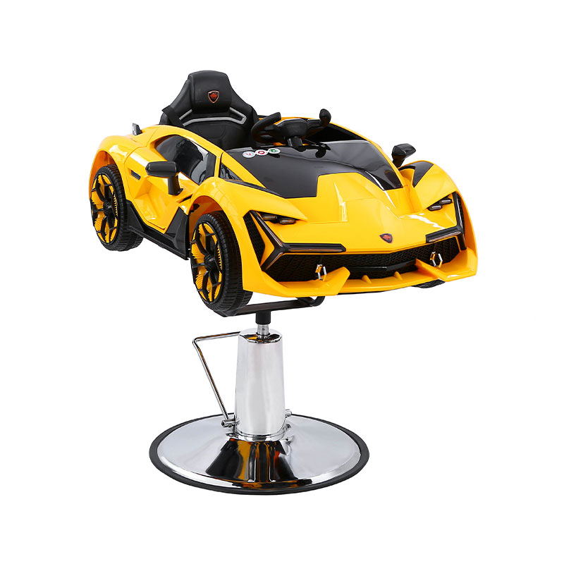 HZ8103Z Yellow car shaped kids barber chairs