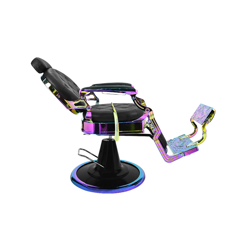 HZ8799XC Laser frame retro barber chair heavy duty barber chairs