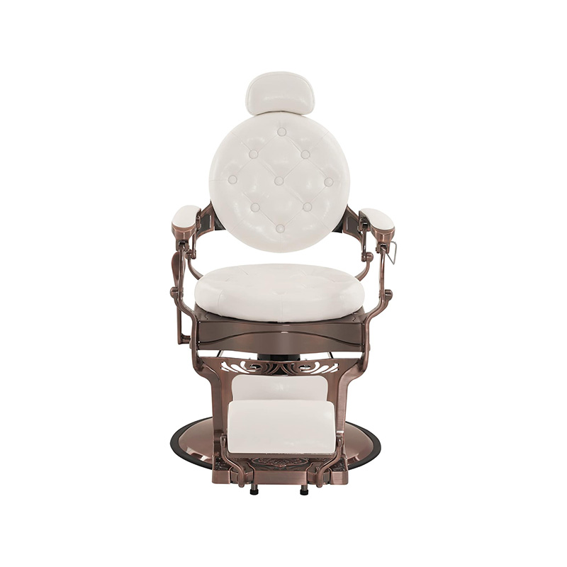 HZ8799PW White paidar barber chair