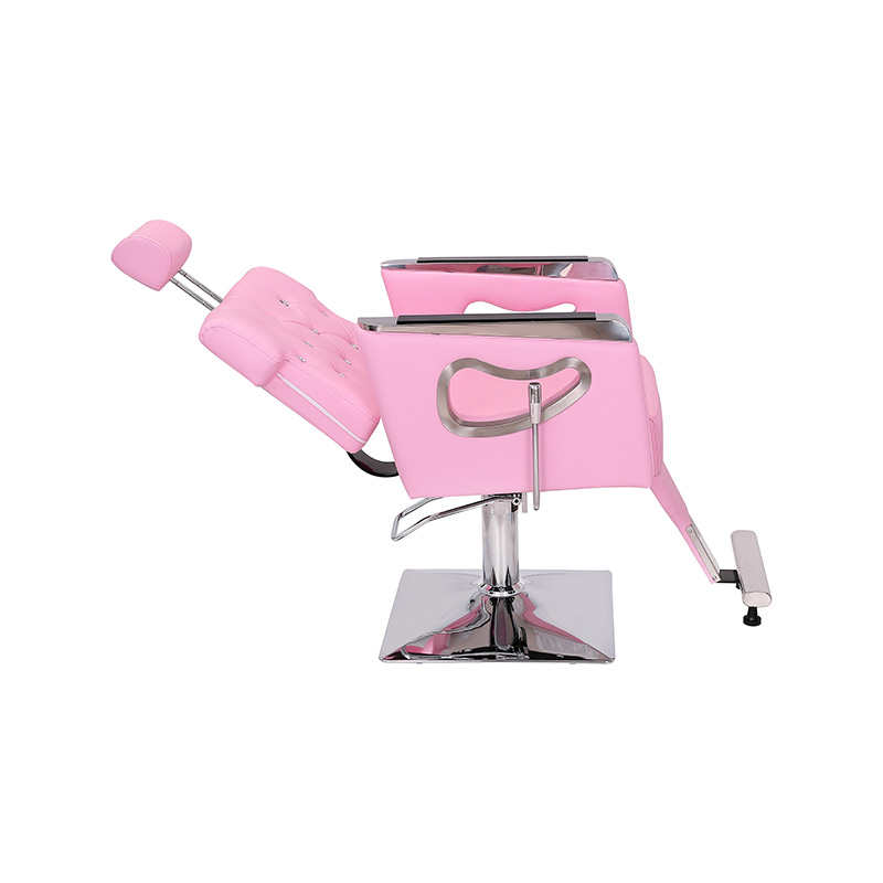 HZ87111GY / HZ87111WT / HZ87111PK / HZ87111BR / HZ87111 Reclining salon chair heavy duty, vintage styling chair for hair stylist