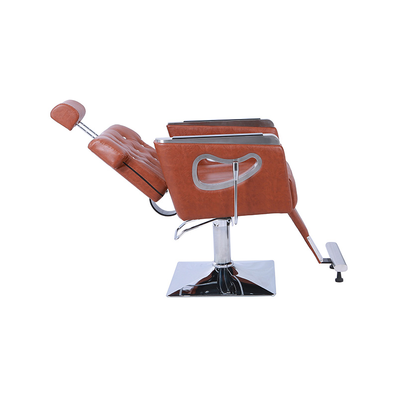 HZ87111GY / HZ87111WT / HZ87111PK / HZ87111BR / HZ87111 Reclining salon chair heavy duty, vintage styling chair for hair stylist