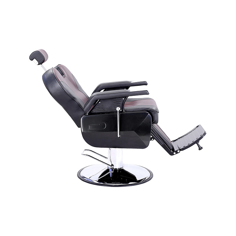 HZ8700BR Plrk liver &black classic hairdressing chair