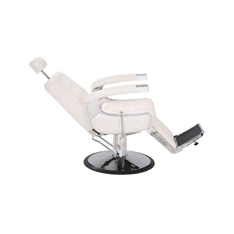 HZ88304Z White vintage barber chair all purpose wide sea