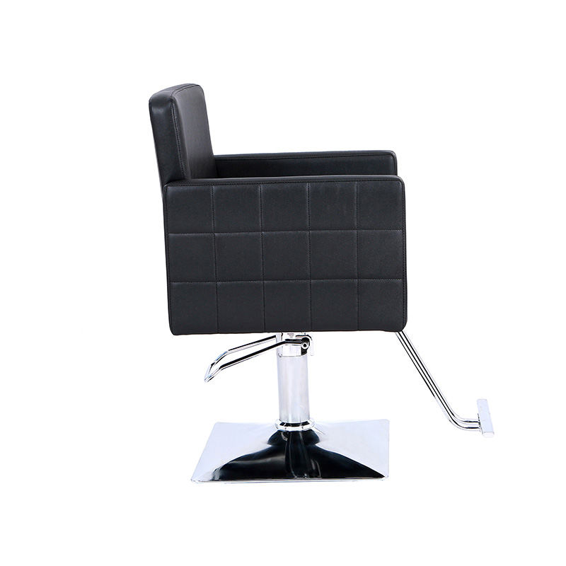 HZ8822C Hydraulic barber chair footrest with extra pegs salon chair for hair stylist black hair chair