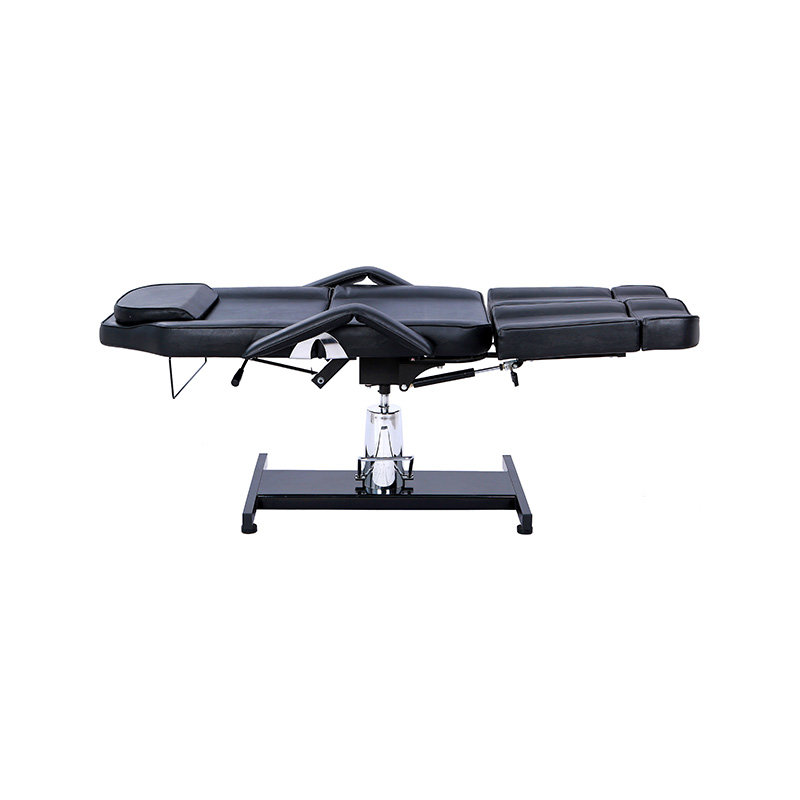 HZ006FT / HZ006B Adjustable professional tattoo table split footrests beauty bed