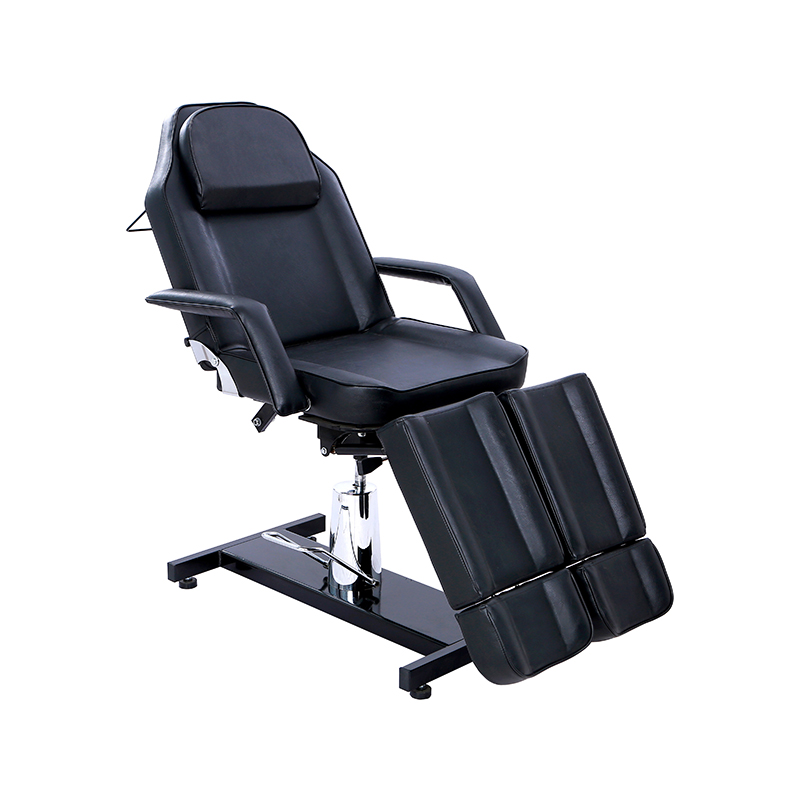 HZ006FT / HZ006B Adjustable professional tattoo table split footrests beauty bed