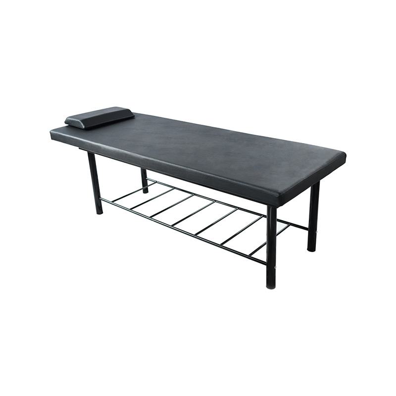 FS201 Black headrest removable lying massage bed