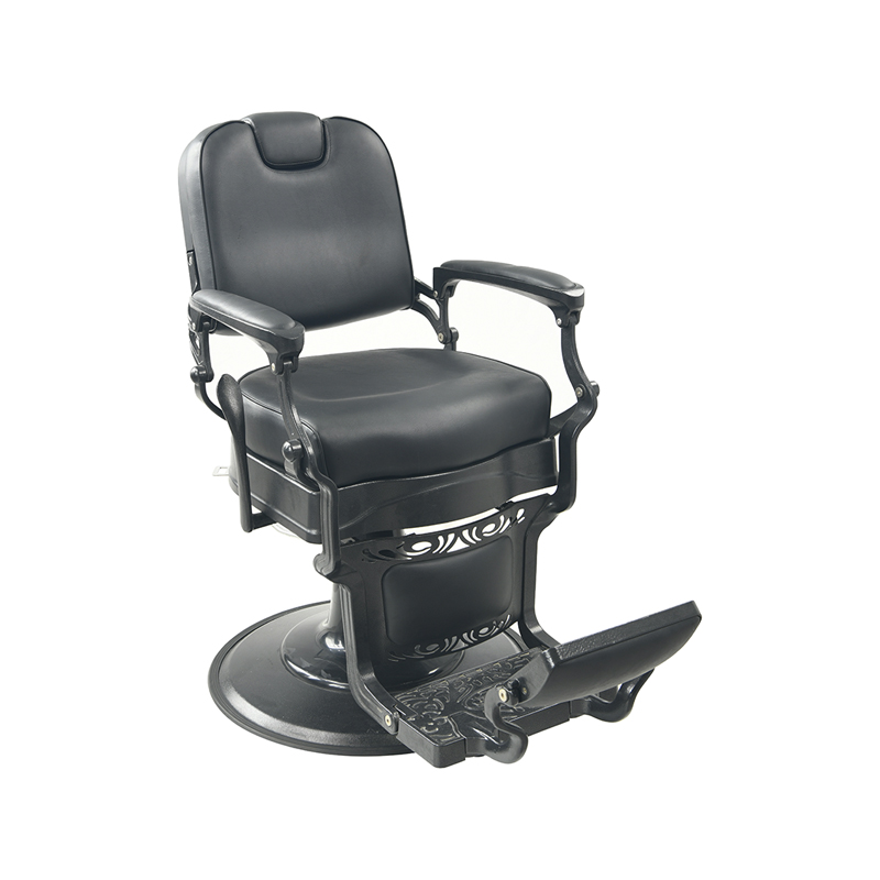 HZ8733 Professional Barber Chair 360° Swivel & Recline