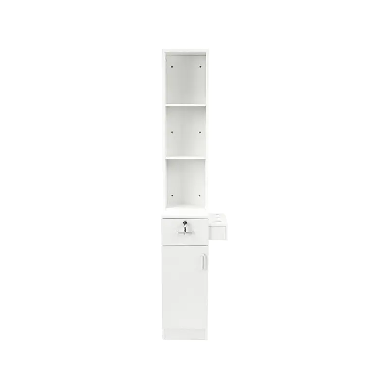 HZ2122 Salon Storage Cabinet Hair Tool Organizer White