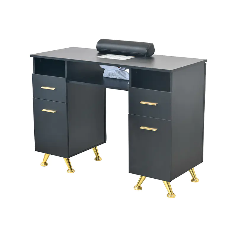 HZ2051B Nail Dust Desk Dual-Side Black/White