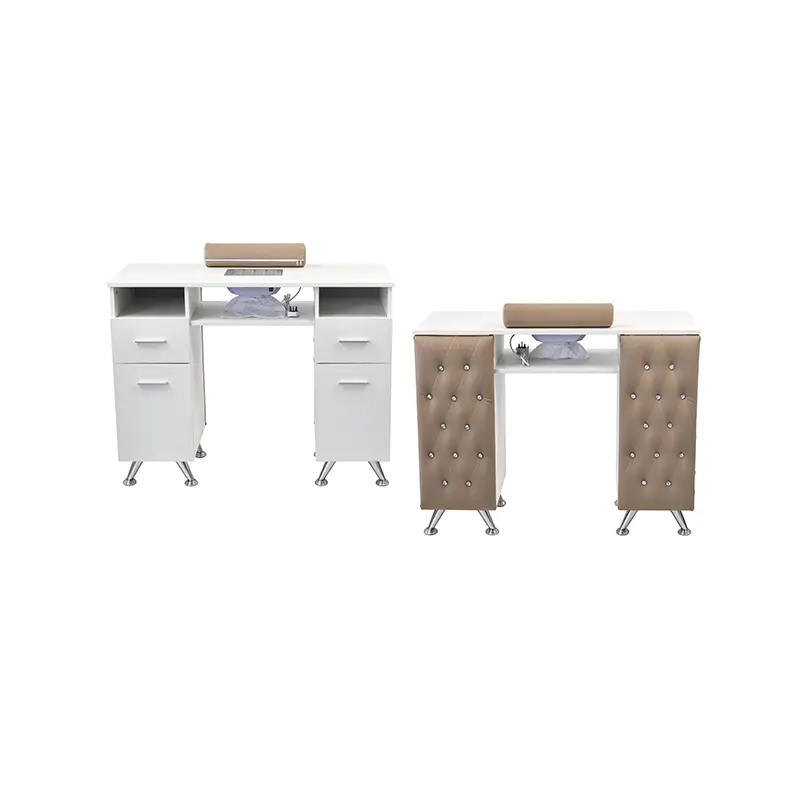 HZ2051B Nail Dust Desk Dual-Side Black/White