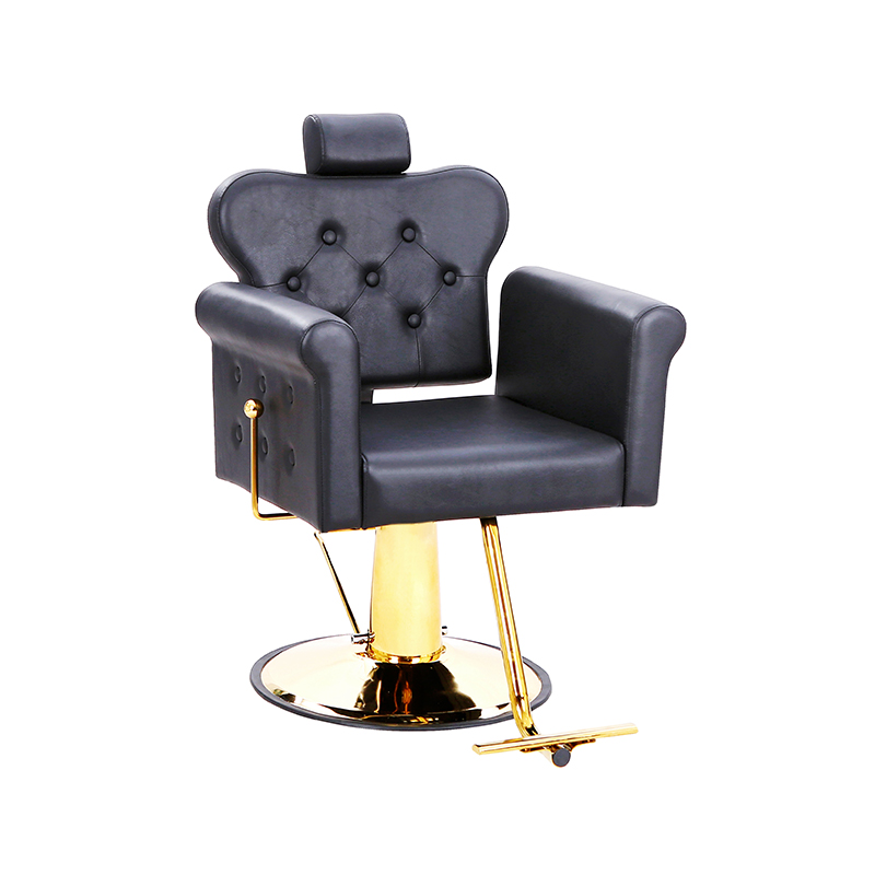 HZ8813B / HZ8813 / HZ8713Z All purpose salon chair with reclining back & tufted button, stylist chairs