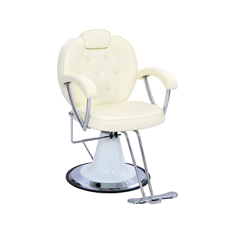 HZ8712C / HZ8712B / HZ8712 Bige barber chair backrest buckle fashion salon chair
