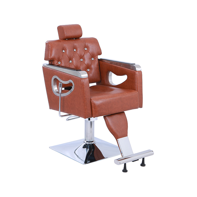HZ87111GY / HZ87111WT / HZ87111PK / HZ87111BR / HZ87111 Reclining salon chair heavy duty, vintage styling chair for hair stylist