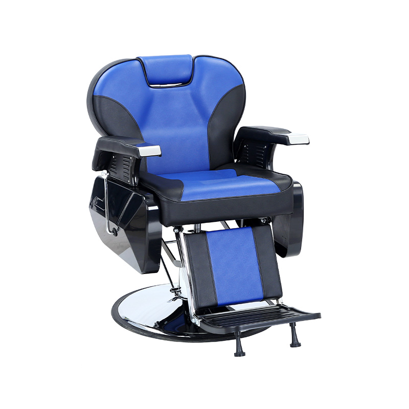 HZ8700BU Blue &black hydraulic lifting barber chair