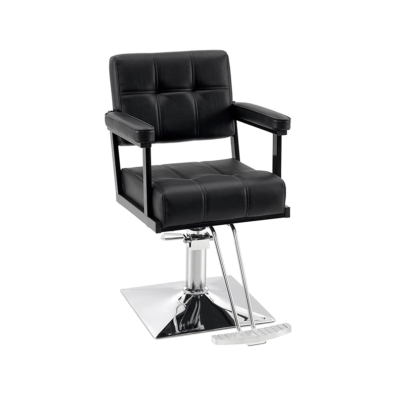 HZ88109B Black hair stylist hydraulic pump swivel barber chair