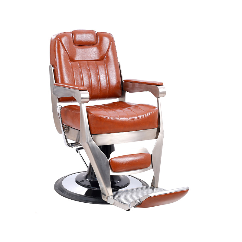 HZ8780A Reddish brown punk style hydraulic salon hair clipping barber chair