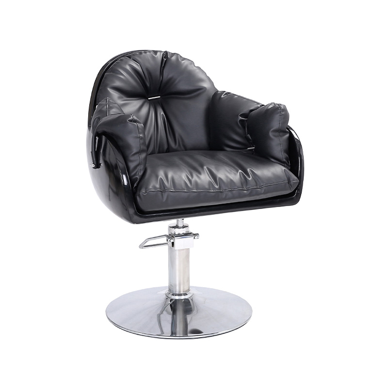 HZ88164Z Black comfortable soft-wrapped hairdressing chair