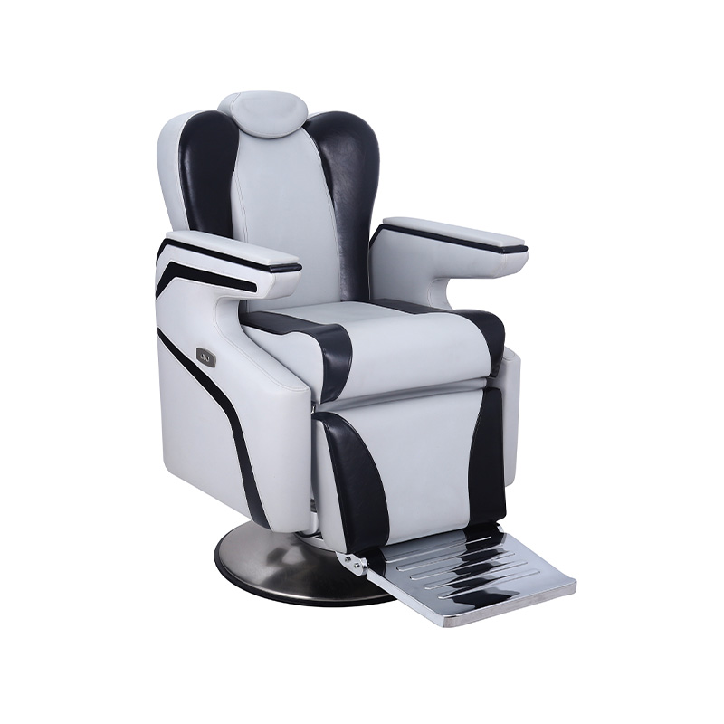 HZ87125 Gray with black thick multi-purpose barber chair
