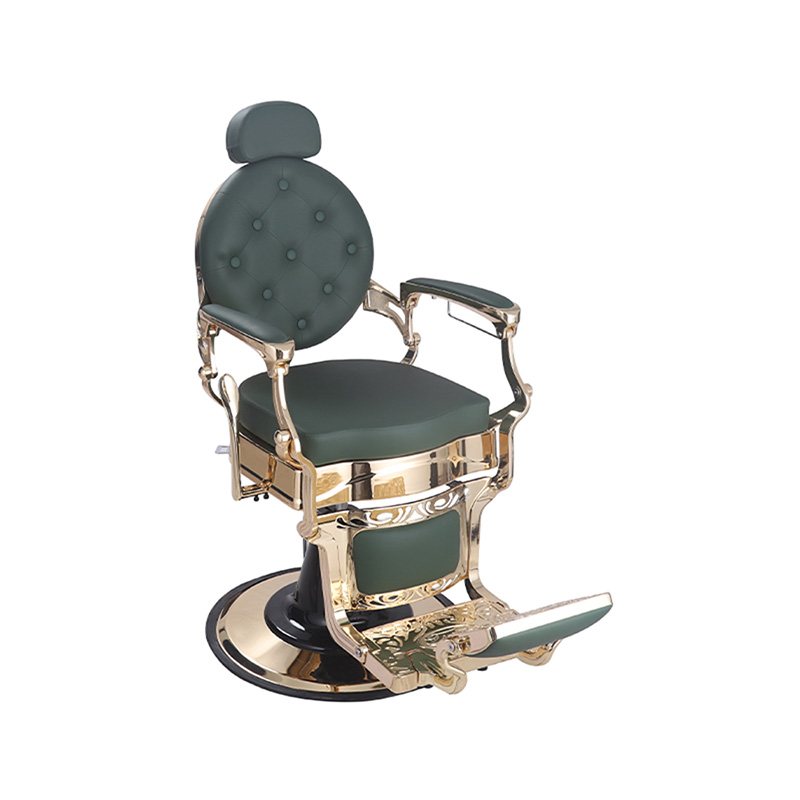 HZ8799GR Barber chair in vintage green