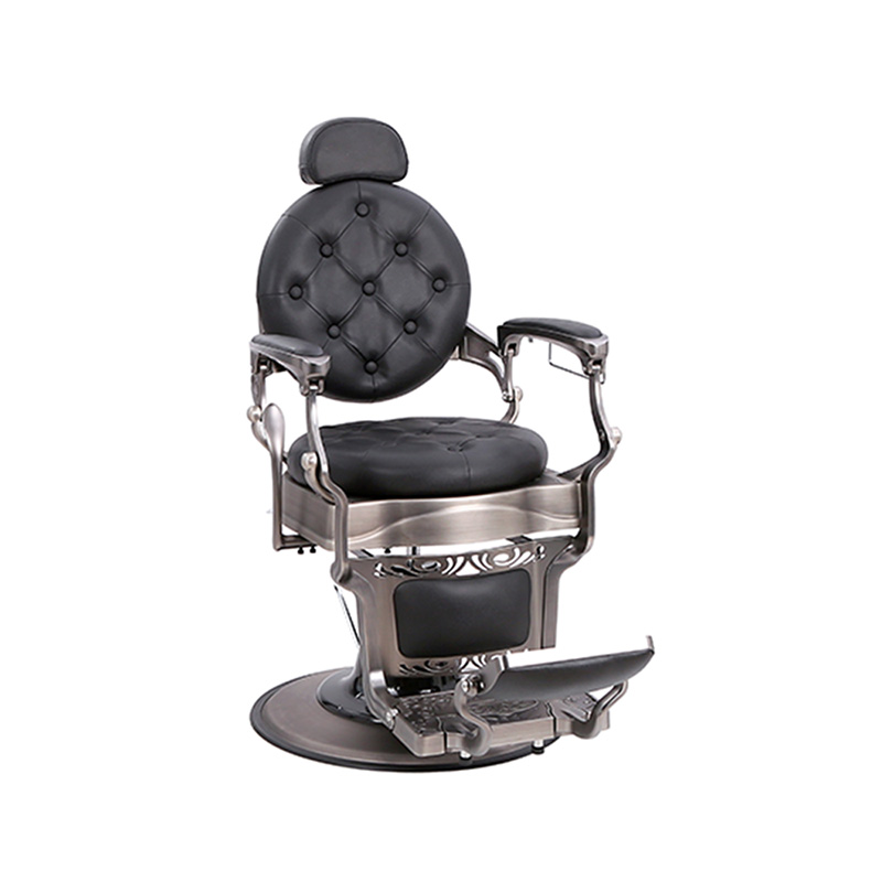 HZ8799QH Gun gray retro hairdressing chair