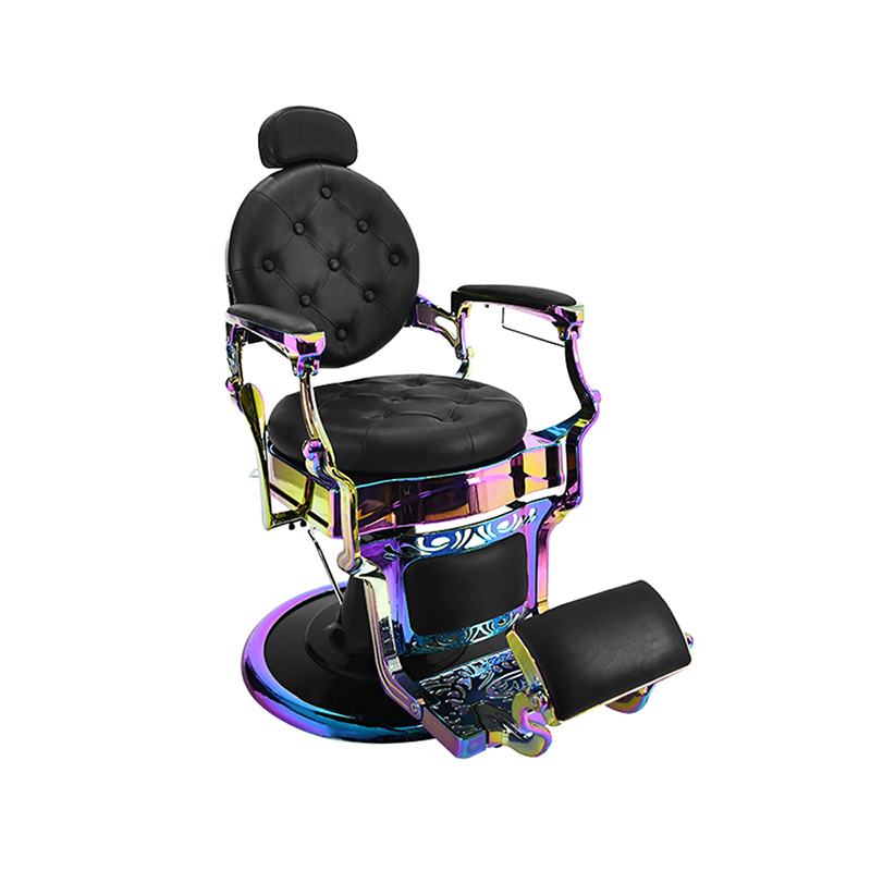 HZ8799XC Laser frame retro barber chair heavy duty barber chairs