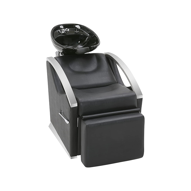 HZ9002 Backwash shampoo station chair unit with leg rest