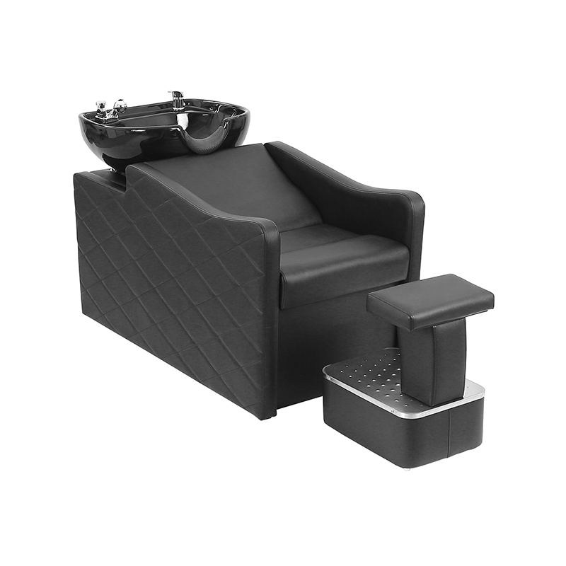 HZ9075 Hair washing station with ceramic shampoo sink