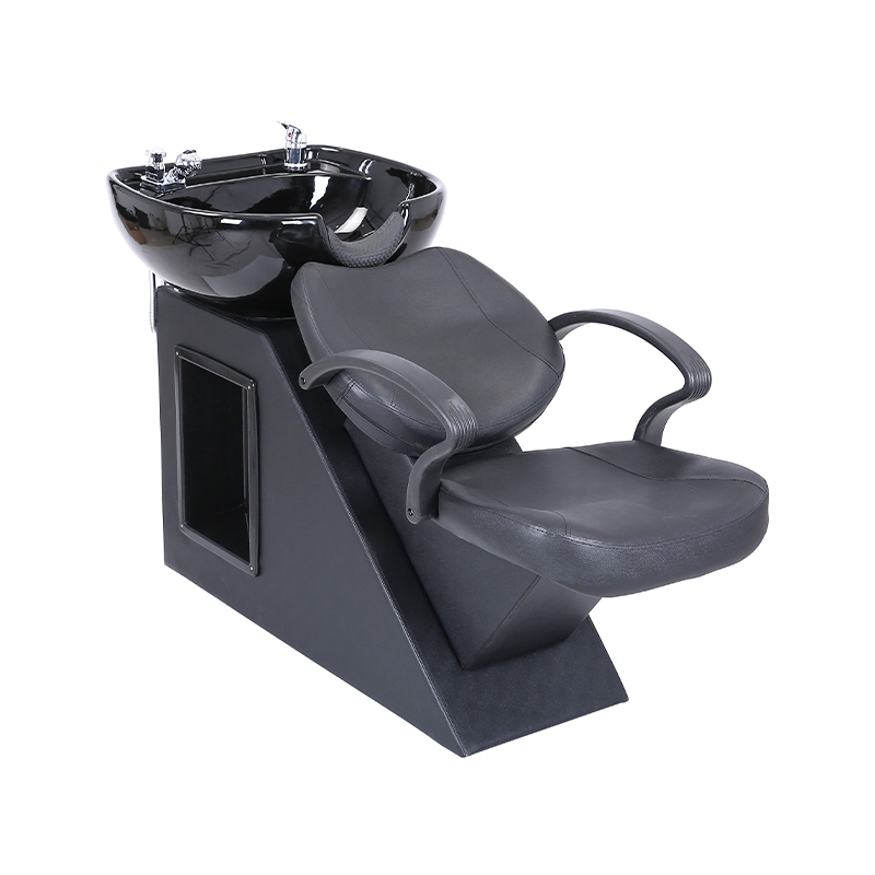 HZ9020T Ceramic bowl shampoo chair and bowl set