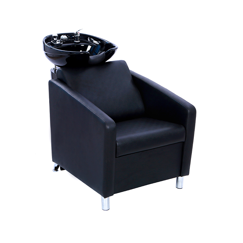 HZ9065 Black hair wash chair for salon