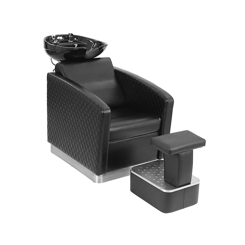 HZ9077-1 / HZ9077B Salon shampoo bowl and chair set for hair stylist