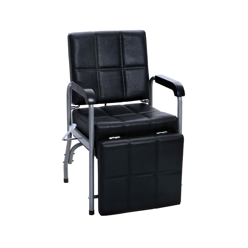 HZ7011D Black square salon reclined shampoo chair