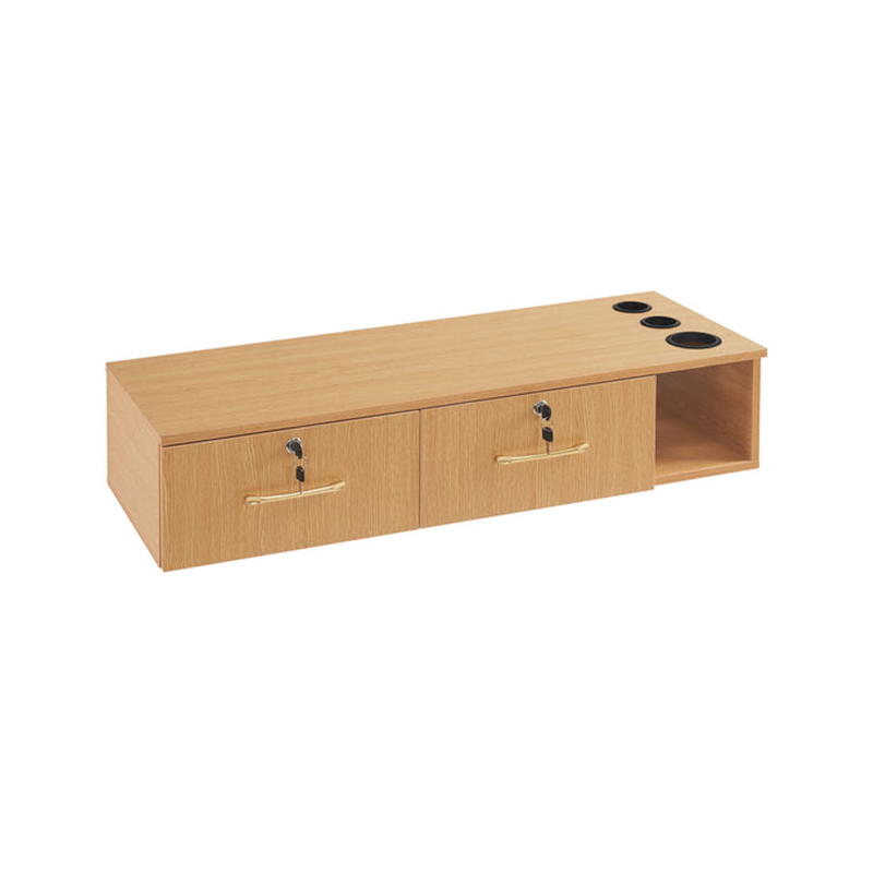 HZ5026 Salon cabinet station with locking drawers